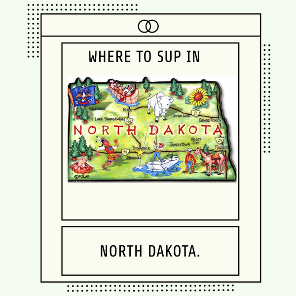 Guide on Where to Paddle Board in North Dakota.