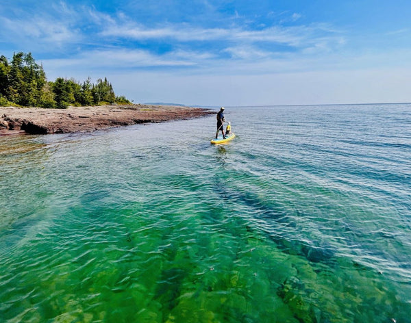 Take a Deep Breath and Paddle On: Finding Calm with Sup Yoga in Wisconsin's Great Outdoors!