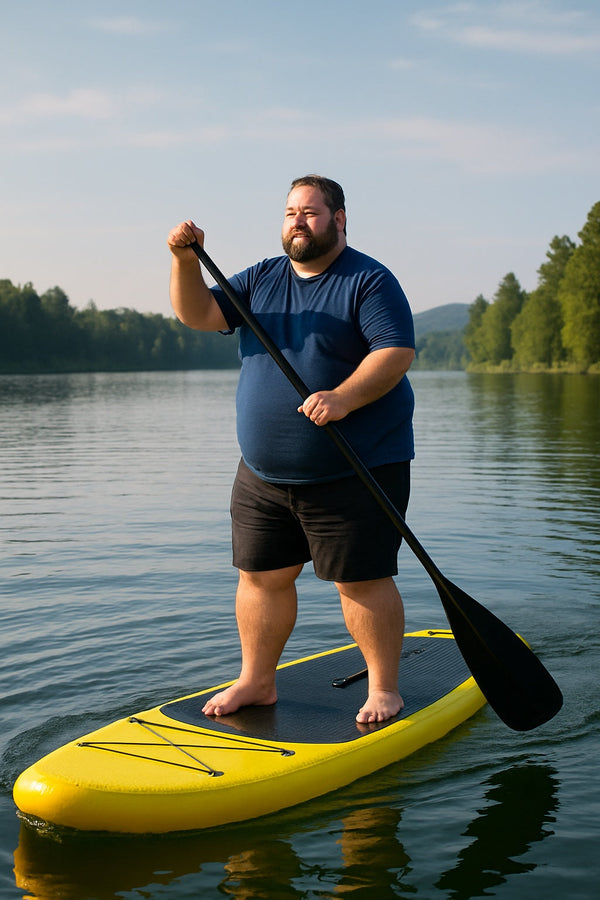 Paddle Boarding for Larger Paddlers: How to Choose the Right Paddle Board and Get Started