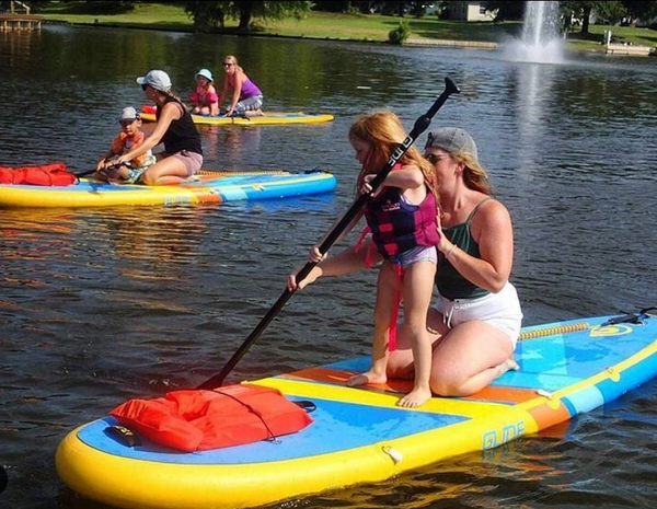 Wondering about paddle boarding with kids and about a kids paddle board?
