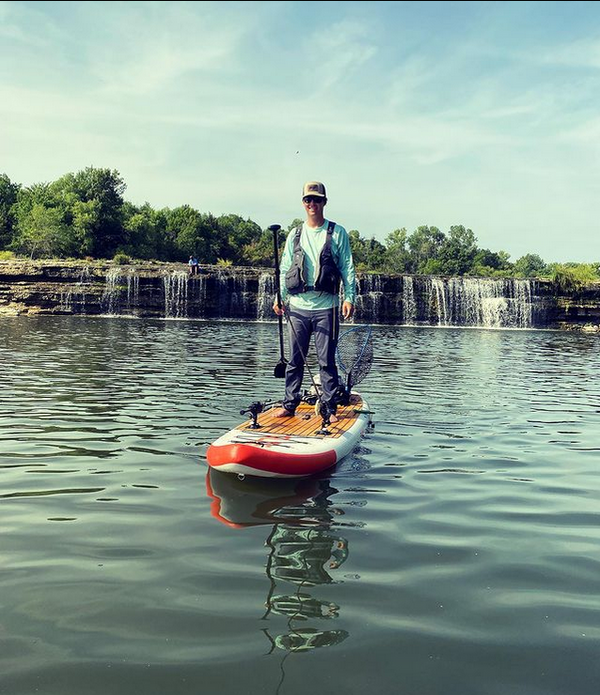 Can you fish on inflatable paddle boards?