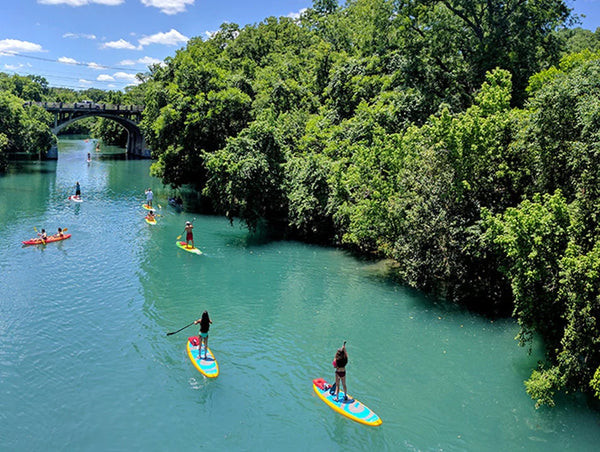 Where to paddle board in Texas?