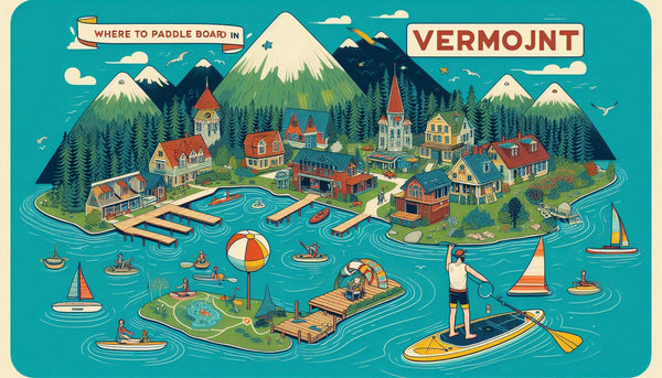 paddle boarding vermont