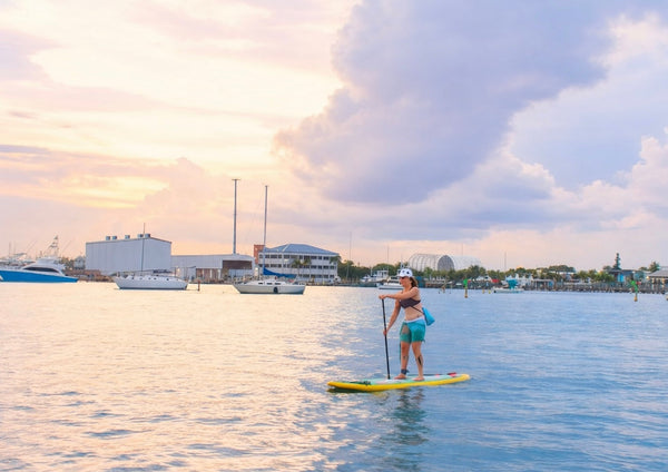paddle boarder in florida