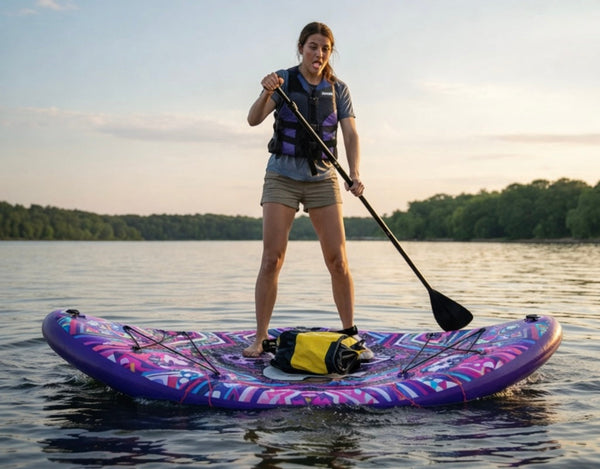 cheap inflatable paddle board fail