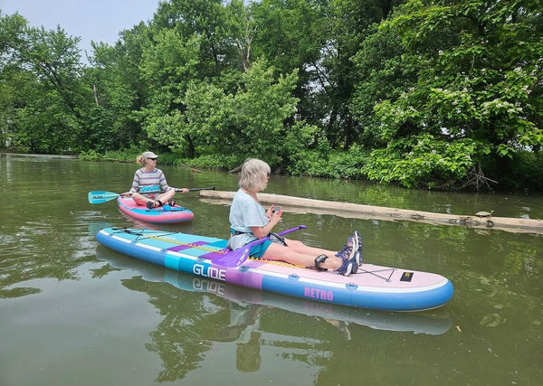 beginner paddle board
