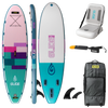 Retro Elite 10'6'' Inflatable Paddle Board Package – Lightweight & Stable