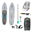 Mako Elite – Inflatable Fishing Paddleboard, Pedal Drive Compatible