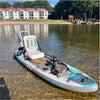 Glide Angler Elite – Fishing Paddleboard + Kayak Seat & Paddle Bundle