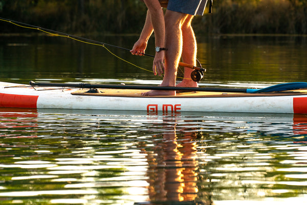 inflatable fishing paddle board