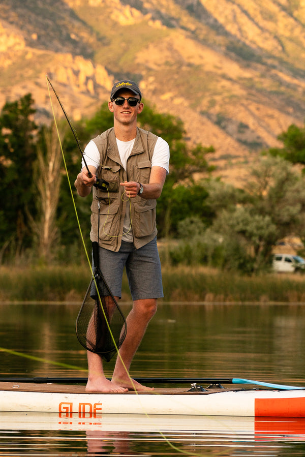 fishing inflatable paddleboard